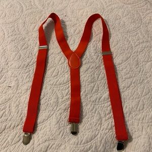 Red suspenders